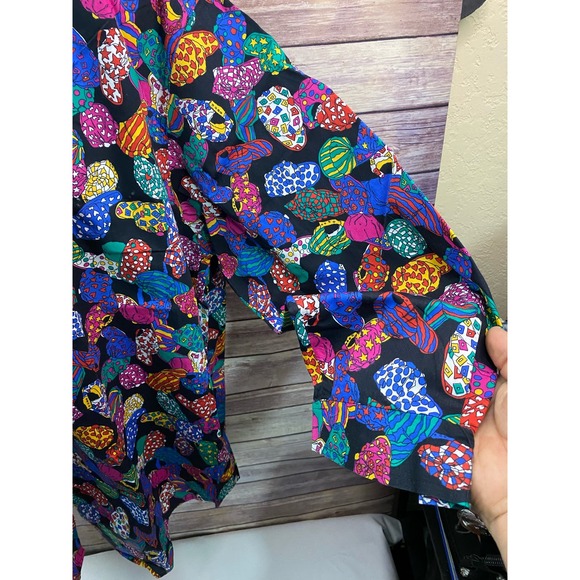 VINTAGE STEVEN ROSS NATURALLY 1990'S MEN'S SHIRT 3XL MULTI COLOR BASEBALL CAP - Picture 10 of 11